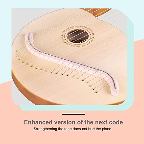 image for Mr.Power Lyre Harp, 21 Metal Strings Lyre Harp Present For Music Lover