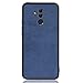 Produktbild XMTN Huawei Mate 20 Lite 6.3" Hülle,Ultra Dünn Alcantara Zurück Fall Abdeckung Handyhülle für Huawei Mate 20 Lite Smartphone (Blau)
