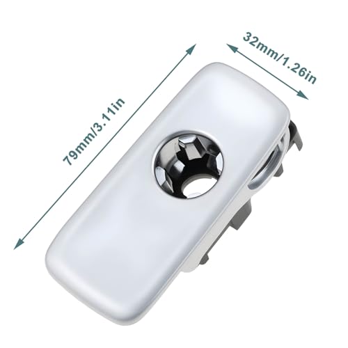 VGOL Handschuhfach-Verriegelungsgriff 8U1857131 Kompatibel mit Audi Q3 2012-2018