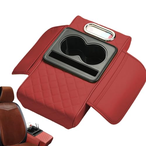 Copertura per console centrale supporto per telefono da da auto imbottitura interna per da da auto cuscino protettivo multifunzionale con fessure di conservazione accessorio per interni per la protezione del