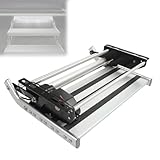 Feiphla EscalóN para Autocaravana,Mover Caravana,Pedal TelescóPico Antideslizante,Super Capacidad De Carga De 200 Kg, Adecuado para Todo Tipo De Caravanas 1Step-Automatic(Led)
