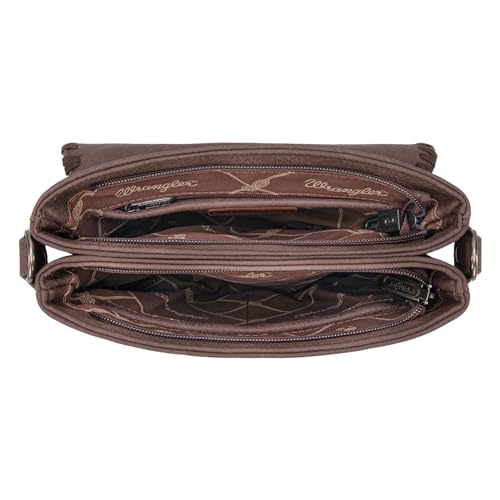 Wrangler Crossbody Bags For Women Satchel Purse Medium Shoulder Handbags With Detachable Guitar Straps Wg72-93601Cf thumb #4