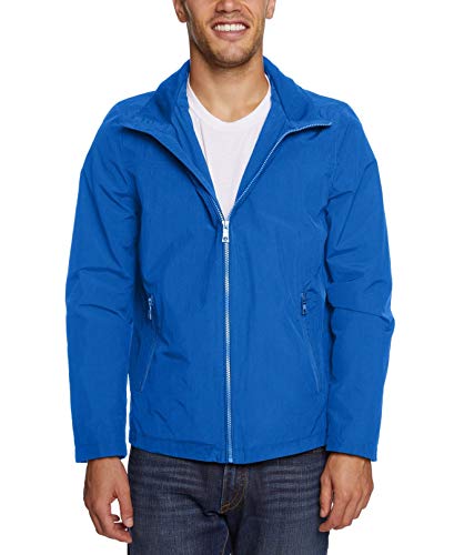 Image of Nautica Men's Lightweight Sailing Jacket - Waterproof & Windproof, Breathable