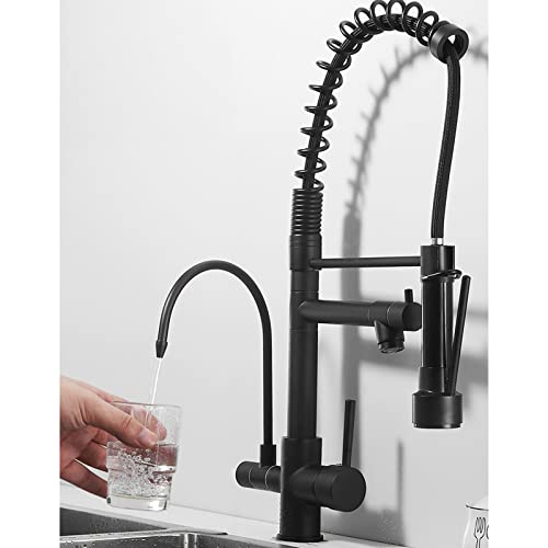 Robinet cuisine 3 voies pivotant 360 avec mitigeur multifonction