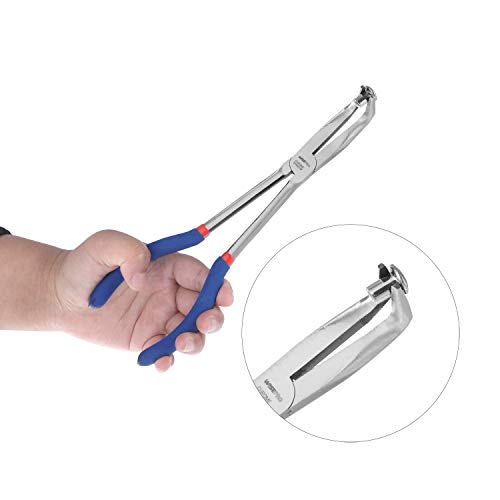 Wisepro Long Reach Pliers - 11 Inches 90 Degree Angle Long Needle Nose Pliers - For Narrow Spaces And Limited Areas #TOP5