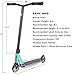 VOKUL K1 Pro Scooters Stunt Scooter Trick Scooter for Boys Intermediate and Beginner Freestyle Scooter for Kids 8 Years and UP,Teens and Adults -Quality Kick Pro Scooter for Boys and Girls (Neo)