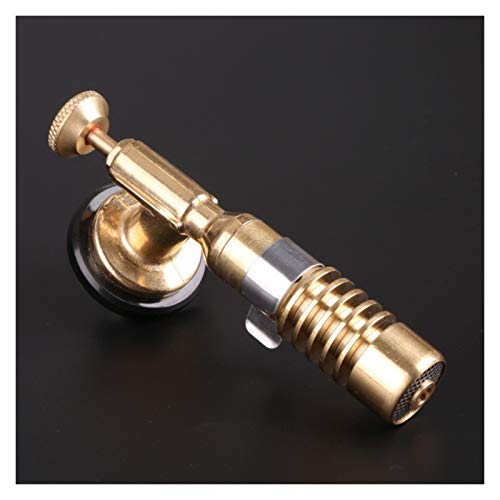 ZLDDE Küchenlampe, Heizungsschweißen Einstellbare Gasbrenner Flammenpistole BBQ Blowtorch Kupfer Flamme Butananzünder… – Bild 5