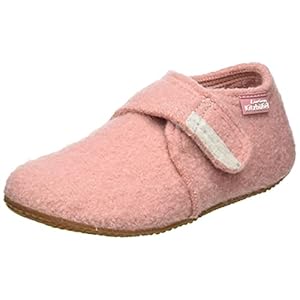 Living Kitzbühel Babyklettschuh Unifarben – Ash Roze Wol