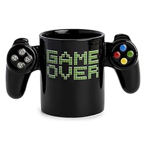 Paladone Game Over Coffee Mug | Gift for Gamers