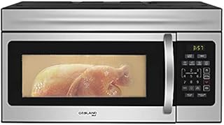 30 Inch Over-the-Range Microwave Oven, GASLAND Chef OTR1603S Over The Stove Microwave Oven with 1.6 Cu. Ft. Capacity, 1000 Watts, 300 CFM in Stainless Steel, 13