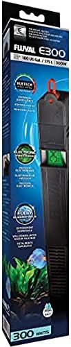 Fluval E300 Advanced Electronic Heater, 300-Watt Heater for Aquariums up to 100 Gal., A774