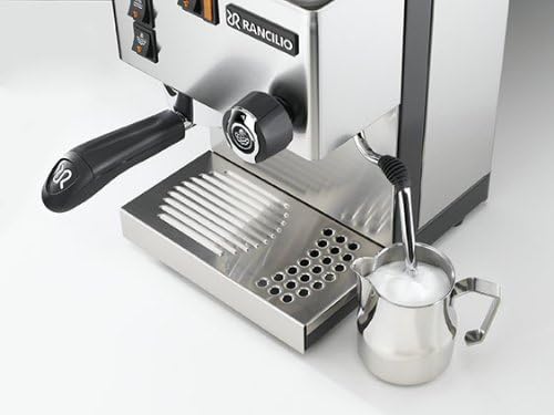 Rancilio Silvia Espresso Machinet,0.3 liters, with Iron Frame and Stainless Steel Side Panels, 11.4 by 13.4-Inch - 5