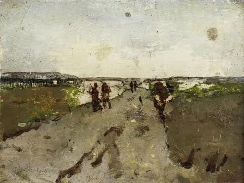 Tableaux Oeuvre Dimpression Wall Art George Hendrik Breitner Décoration Bureau Peintures Toile