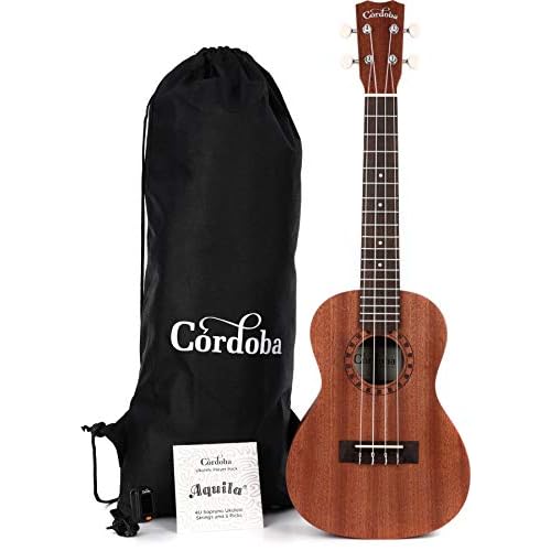 Cordoba Concert Ukulele Player Pack with Travel Bag