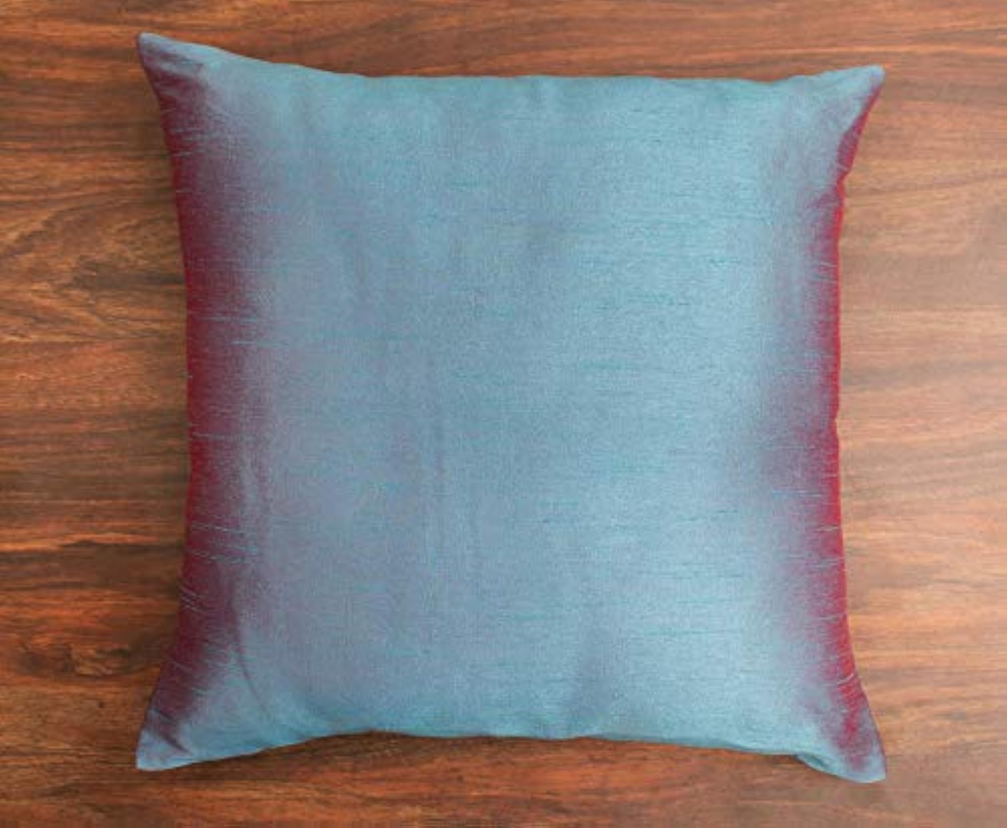 Plain Solid Long Rectangular Steel Blue Cushion Covers Pack of 5