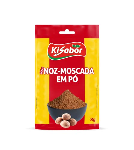Noz Moscada em Pó, Kisabor, 8 Gramas