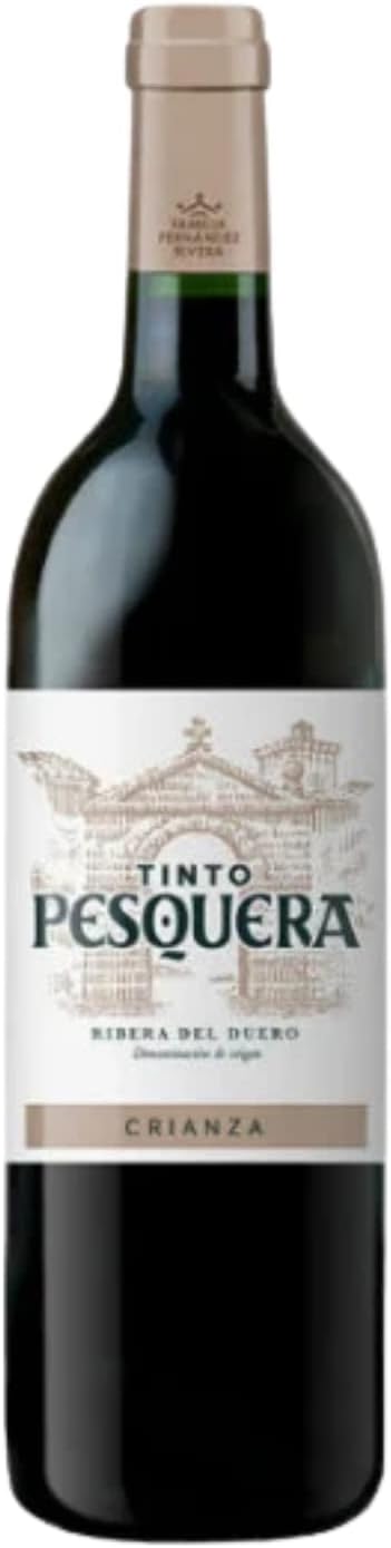 Vino Tinto Pesquera Crianza - 1 x Botella Vino Tinto 75 cl Ribera del Duero - Envío 24H - Mejor Selección ENOVINOS 1 x Botella Pesquera Crianza