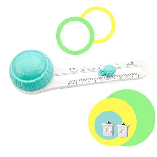 Circle Cutter Circle Cutters for Crafts Adjustable Circle Punch Alternative Sticker Cutter and Round Paper Cutter for Scrapbooking Cards Photo Paper and Cardstock 4-12.6 In Cutting Diameter