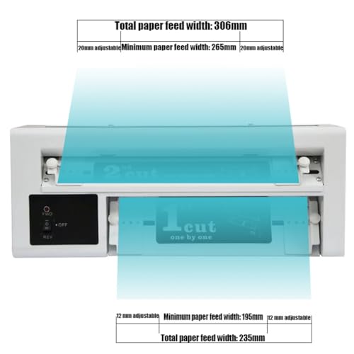 Machine de découpe de cartes de visite électrique anti-gaspillage