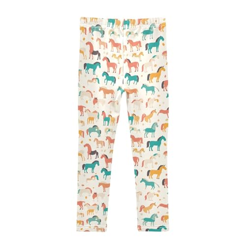 Killer Whale Girls Basic Leggings Casual Full Length Athleisure Pants Sports2