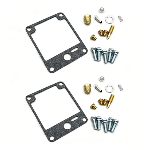 Kit de reparación de carburador para moto Virago XV750 XV1100 con aguja flotante Hitachi HSC40