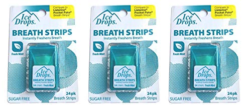 Ice Drops Breath Strips 3 Pack