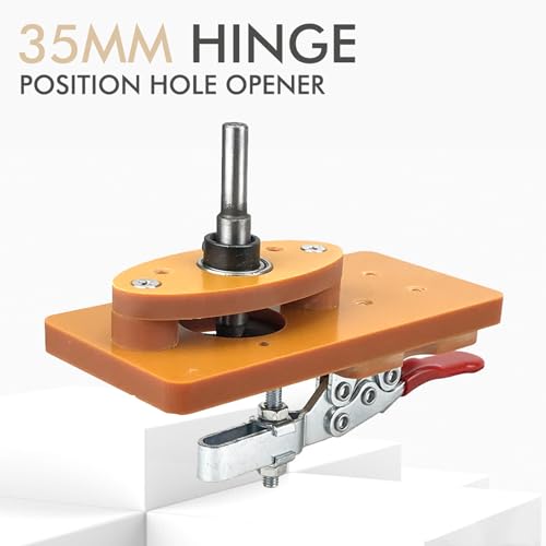Guide de perçage charnière 35 mm pour un alignement parfait de meuble