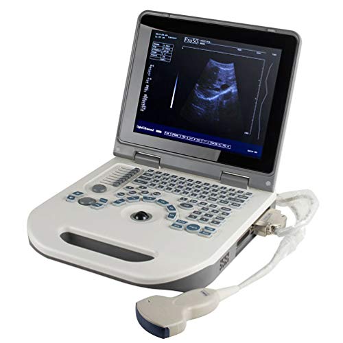 funwill Portable 12.1inch Full Digital Medical Scanner with Convex Probe and Lithium Battery