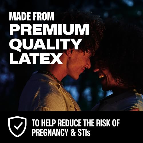 Trojan Pleasure Pack, Assorted Latex Lubricated Condoms for Men, Her Pleasure, Bareskin Studded, Ecstasy & Charged Varieties, 12 Count - Thumbnail 4