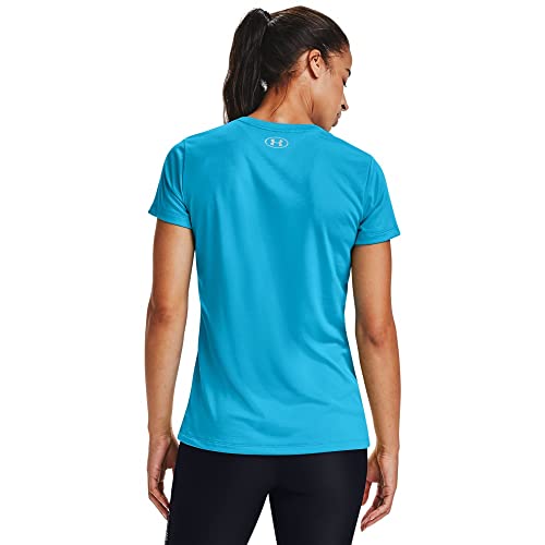 Image of Under Armour Womens Tech V-Neck Short-Sleeve T-Shirt