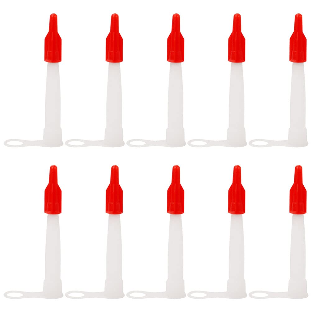 HOMSFOU 20pièces Bouchons Anti-fuites De Bouchons Étanchéité Flexibles Et Simples Pour Contenants De Mastic Peinture Et Colle