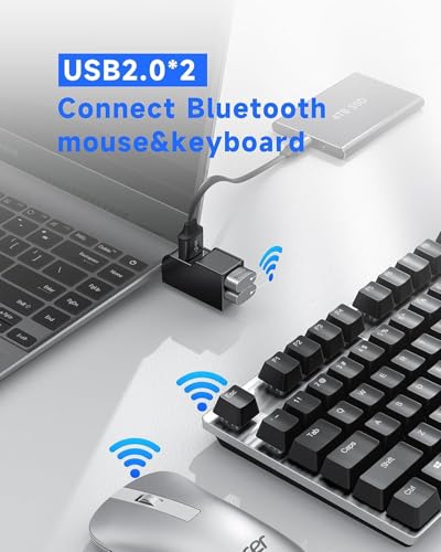 Image of 3 Ports USB Adapter, U.SB Hub with 3.0 and Double Adapter, Portable US.B Spl /tter 1 in 3 Out for Keyborad, Mobile Hard Disk, U Disk, Camera, Mouse etc Laptop Accessories (3 Ports USB)