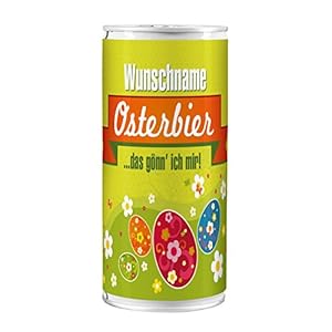 Lustapotheke® Dosenbier mit Namen – Osterbier … das gönn ich mir – super Geschenk-Idee für alle, die Bier lieben