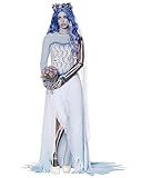 Spirit Halloween Adult Corpse Bride Costume - L | Officially Licensed | Tim Burton's Corpse Bride | Warner Bros. | Zombie Bride Costume