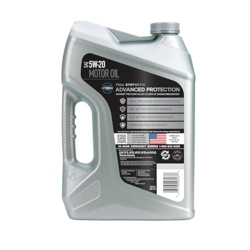 Image of Valvoline Advanced Full Synthetic SAE 5W-20 Motor Oil 5 QT