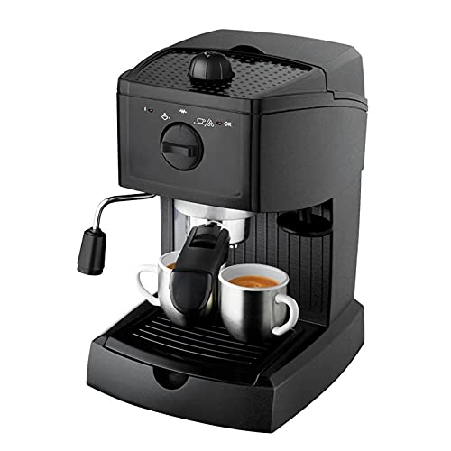 Mini Halbautomatischer Haushalts-Milchaufschäumer Mühle Büro-Kaffeemaschine Espresso-Cappuccino Automatische Abschaltung