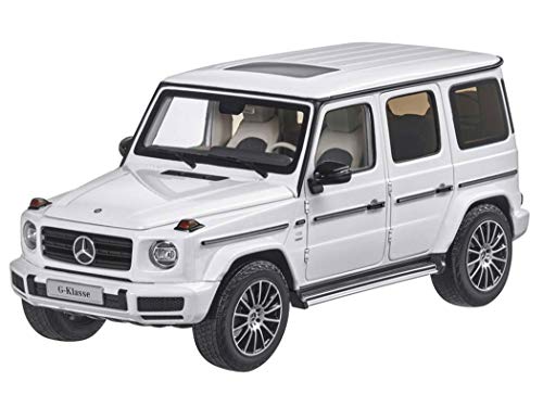 純正 Gクラス STRONGER THAN TIME Edition 1:18 ダイヤモンドホワイト