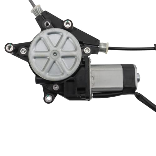 Image of TRQ Front Right Power Window Regulator & Motor Assembly Passenger Side Compatible with 2013-2015 Chevrolet Spark 2014-2016 Spark EV
