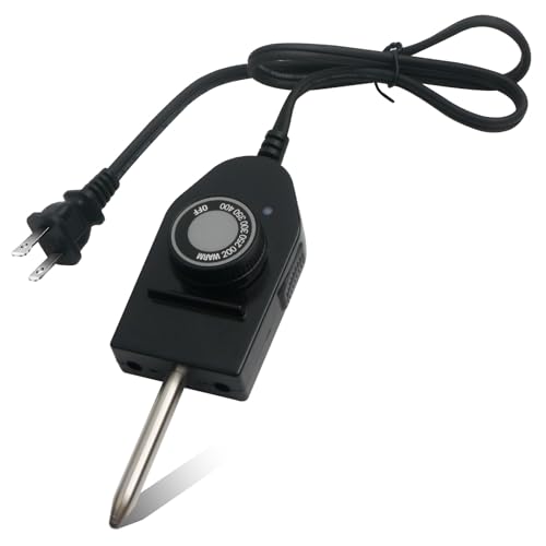 06900 Probe Temperature Control Thermostat Cord for Presto Electric Skillets Grills Griddles 1 & 3/8" Spacing Between Terminals Electric Heat Probe Control 125V10A