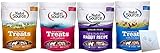 Nutri Vita Source Grain Free Soft & Chewy Dog Treats - All Four Flavors: Rabbit, Chicken, Salmon,...