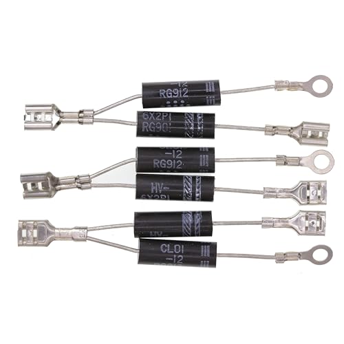 (Pack de 3) HV-6X2P1 + CL01-12 Diodo rectificador de alto voltaje para horno microondas