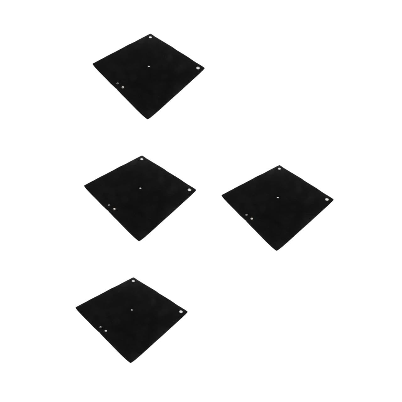 PRETYZOOM 4 Pièces Fireproof Welding Blanket Thick Heat Resistant Up To Flame Retardant Insulation Mat For Welding Soldering Plumbing And Hvac Repairs