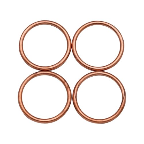 4 joints de tuyau de moto 44.4 mm haute résistance mécanique et thermique