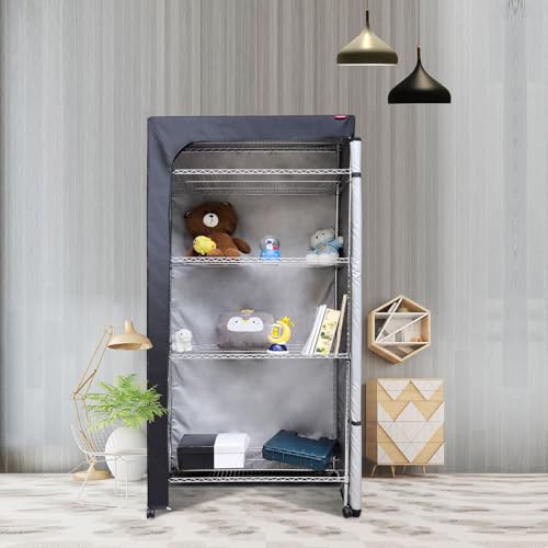ZYSUOR Waterproof Shelf Cover, Fits 36" W x 18" D x 62" H Storage Rack by ZYSUOR - Used condition - Image 7