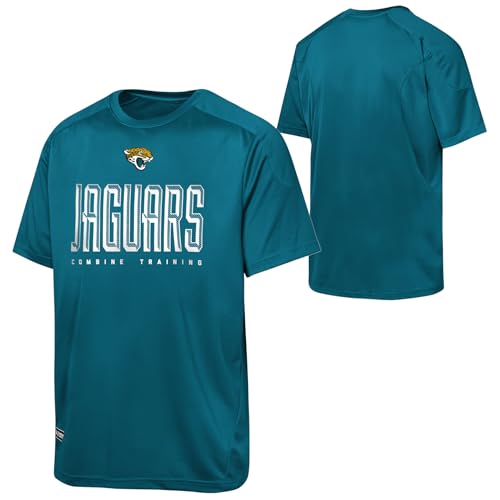 Outerstuff NFL Mens CORE Game SS TEE, Jacksonville Jaguars, Size Medium Team Color