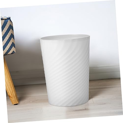 Caneca de basura de plástico rectangular 12L estilo nórdico miniatura 2