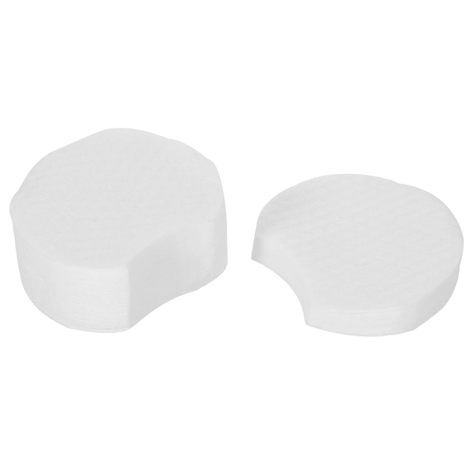 minkissy Travel Face Pads 600pcs Non-Woven Makeup Removal Pads Soft Cotton Rounds for Gentle Exfoliation