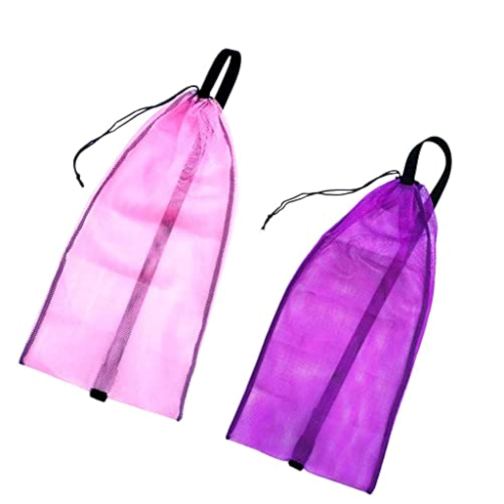 2 Pieces Drawstring Mesh Bag for Scuba Diving