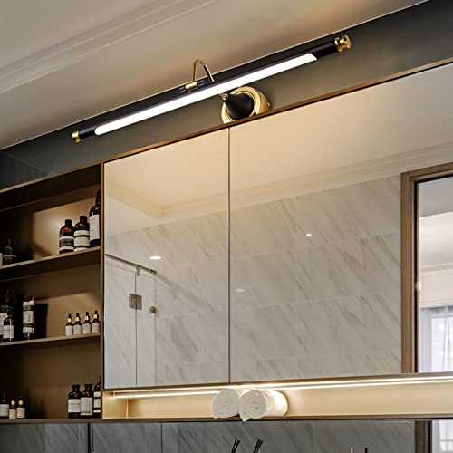 Lampe de miroir de bain LED eclairage meuble coiffeuse applique murale etanche 79cm