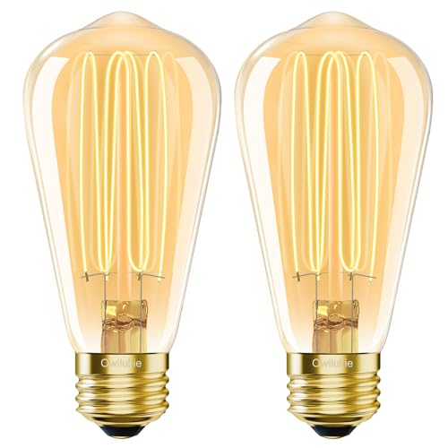 Owilukie E26 LED Bulb 6W Equivalent Edison Light Bulbs 60